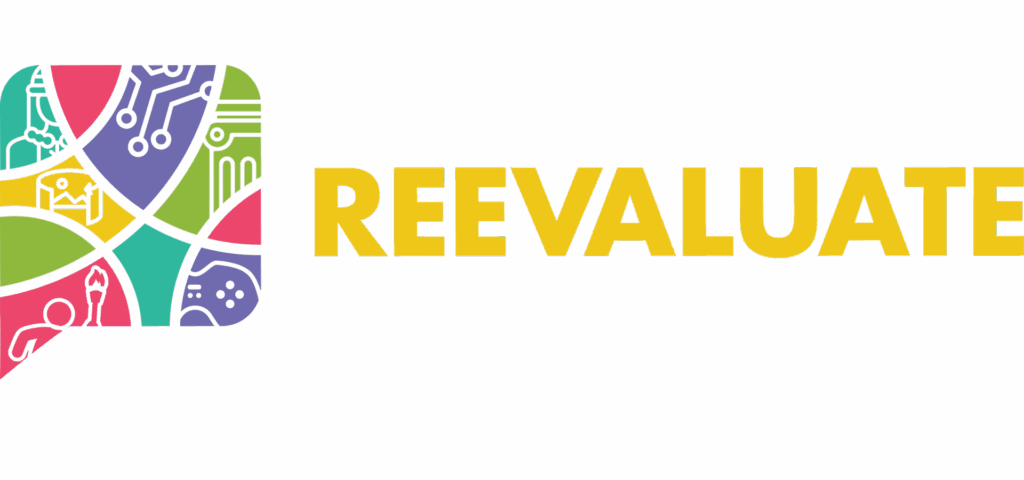 REEVALUATE logo
